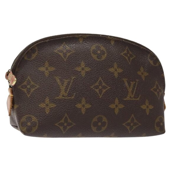 LOUIS VUITTON Monogram Pochette Cosmetic PM Pouch M43998 LV Auth 126341 - Picture 1 of 16